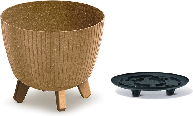 Kvetináč Lamia Eco Wood 23,2 cm naturo eco