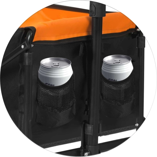 Praktické vrecká a držiaky nápojov