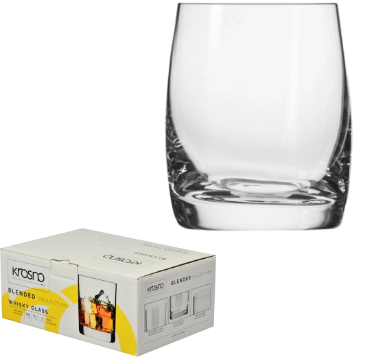 Sada nízkych pohárov na whisky KROSNO Blended 250 ml, 6 ks