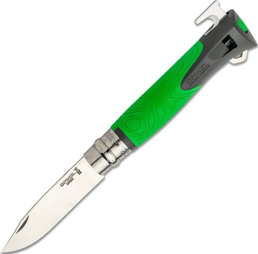 Opinel Explore N°12 outdoorový zatvárací nôž 10 cm zelený