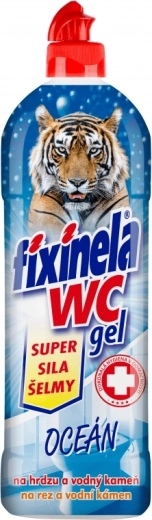 Fixinela WC gél Oceán proti hrdzi a vodnému kameňu 750 ml
