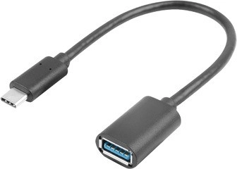 Adaptér USB-C (samec) na USB-A (samica) USB 3.1, 15 cm