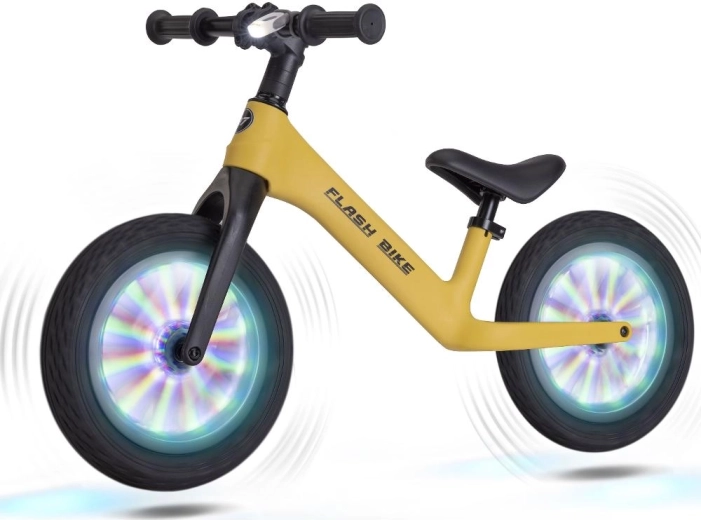 Svietiace kolesá a predné LED svetlo