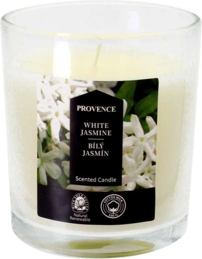Vonná sviečka v skle Biely jazmín 7 × 8 cm