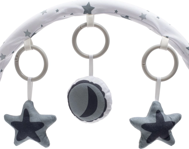 Hrazdička s tromi hračkami pre rozvoj zmyslov