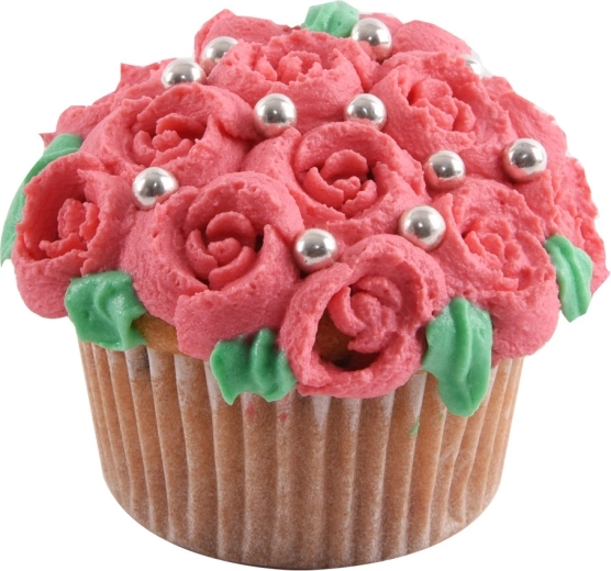 Na krásne zdobené cupcakes