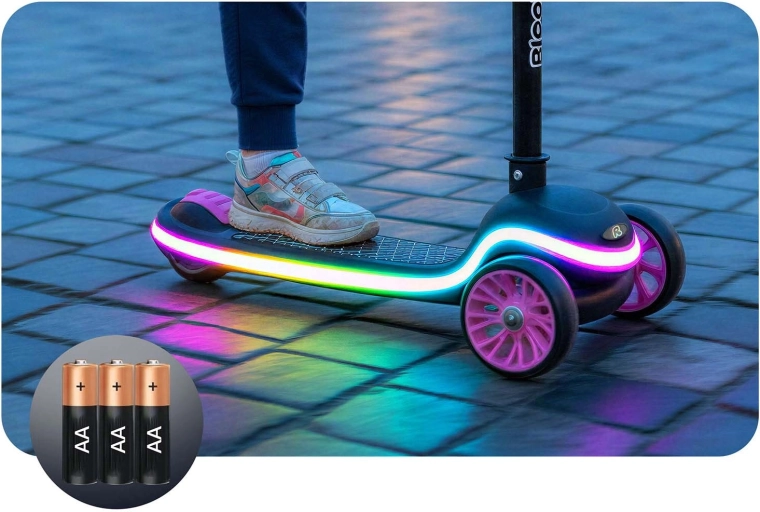 LED podsvietený nášľap s 20 režimami