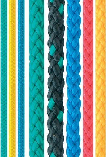 Pletené polypropylénové lano s jadrom 6 mm, 100 m