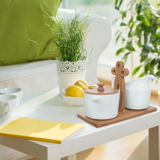 Kvalitný porcelán a prírodný bambus