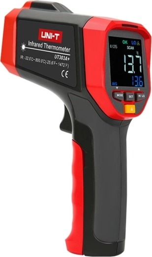 Infračervený teplomer Uni-T UT303A+