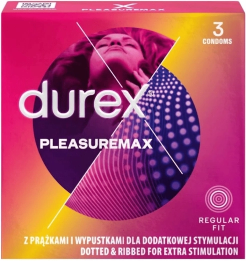 Durex Pleasure Me kondómy 3 ks