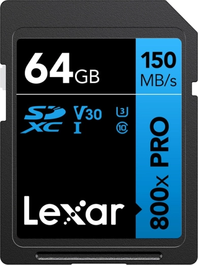 Pamäťová karta Lexar Professional 800x Pro SDXC 64 GB