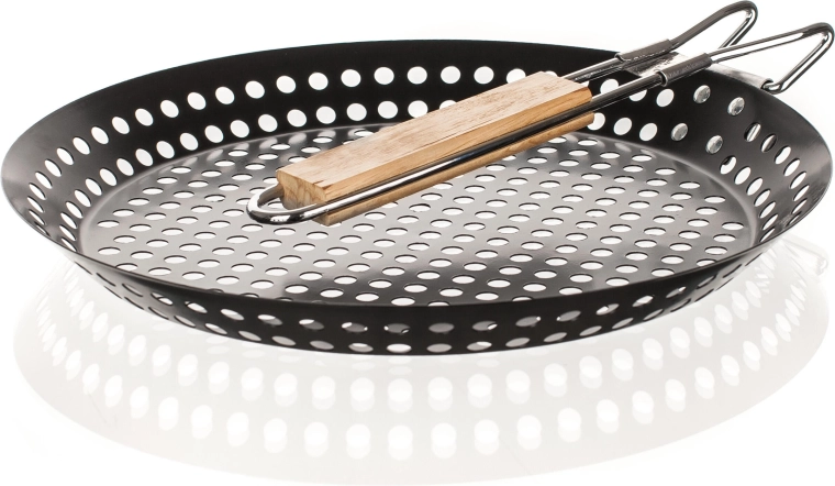 Sklápacia drevená rukoväť pre bezpečný úchop