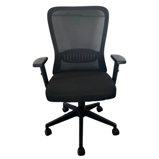 Ergonomická kancelárska stolička DIANO, sieťovina, výškovo nastaviteľná s podrúčkami