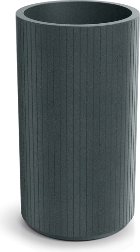 Kvetináč Coro Round High 40 cm grafitový