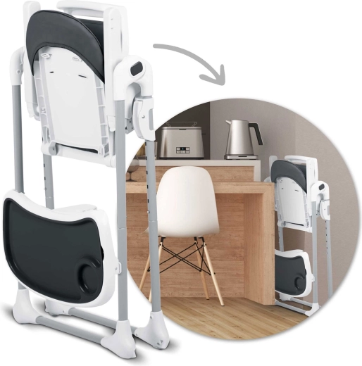 Skladací dizajn a kolieska pre ľahké presúvanie