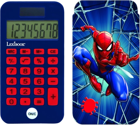 Vrecková kalkulačka SPIDER-MAN s ochranným krytom