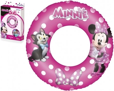 Nafukovací plávací kruh DISNEY MINNIE 56 cm pre deti 3–6 rokov