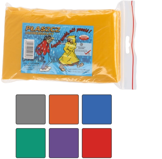 Univerzálna nepremokavá pláštenka s kapucňou