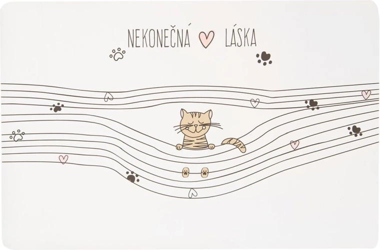 Prestieranie Nekonečná láska – mačka (UH, 43 × 28 cm)