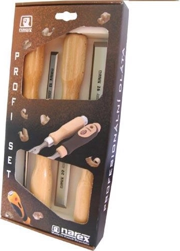 Sada plochých dlát 4 ks