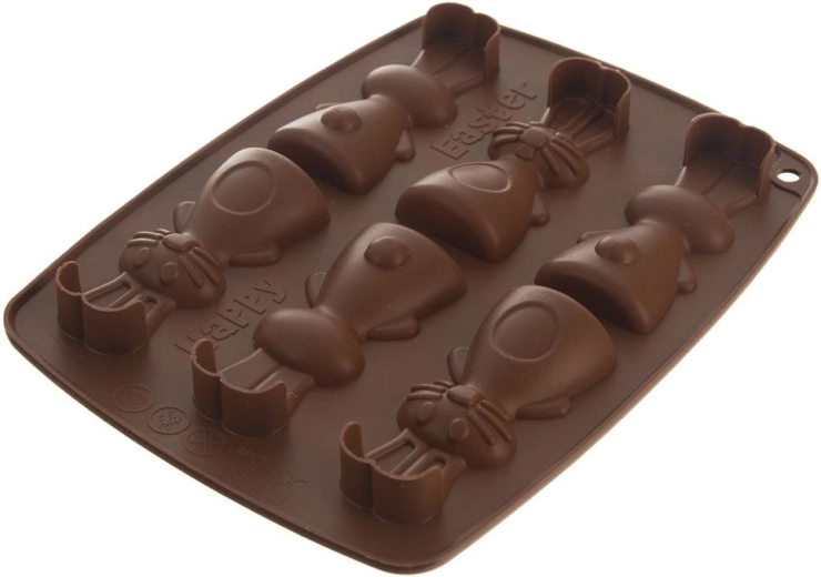 6 detailných tvarov zajačikov naraz