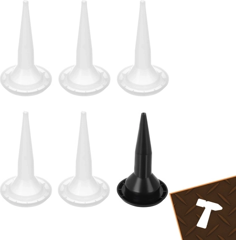 5 vymeniteľných trysiek pre rôzne typy aplikácií