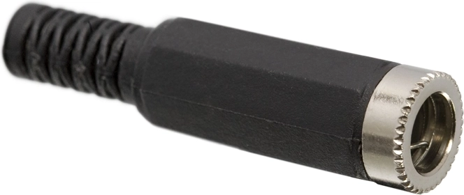 DC napájací konektor 5,5 × 2,5 mm s ochranou proti zlomeniu