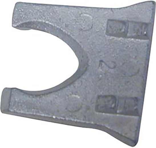 Kovový zabezpečovací klin do poriska 30 × 27 mm (5 ks)
