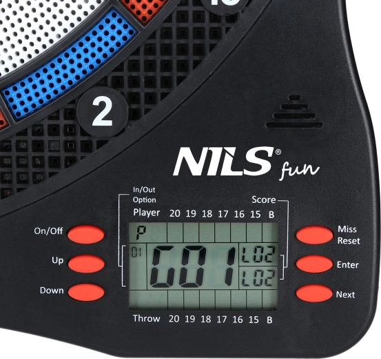 Automatické skóre a prehľadný LCD displej