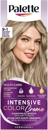 Palette Intensive Color Creme 9-1 extra ľadovo svetlá plavá, 50 ml
