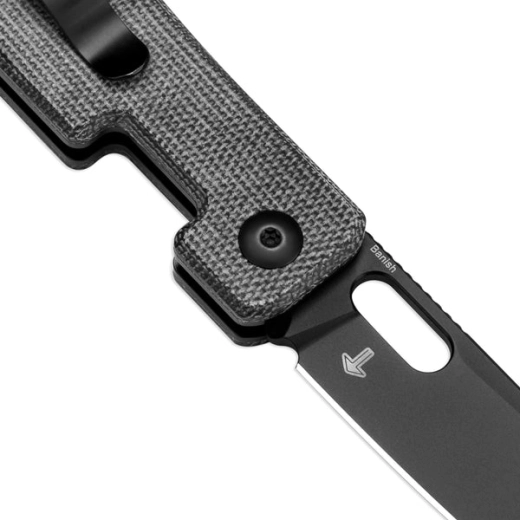 Pohodlná Micarta a hlboký klip