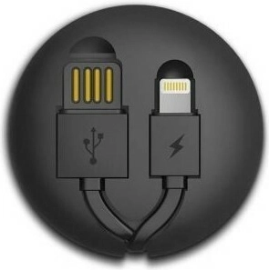 Remax RC-099t dátový kábel 2v1 micro‑USB / Lightning, čierny, 1 m