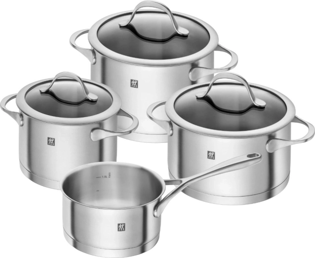 Súprava nerezových hrncov Zwilling Essence, 4-dielna