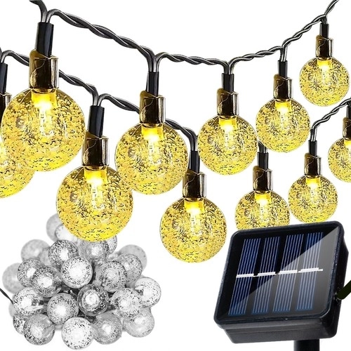 Solárny svetelný veniec 7m IP65 Gardlov
