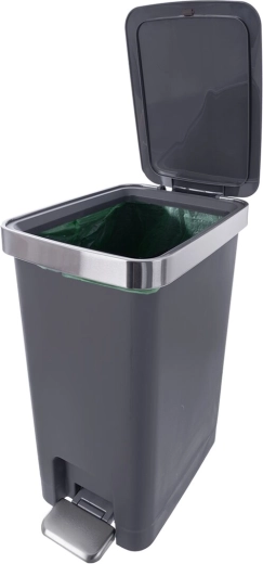 Skrytý okraj odpadkového vreca