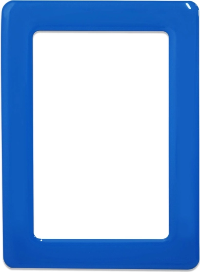Magnetický samolepiaci rámik modrý 13,0 × 8,1 cm