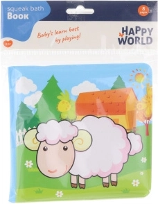 Mäkká knižka pre najmenších – Šťastný svet