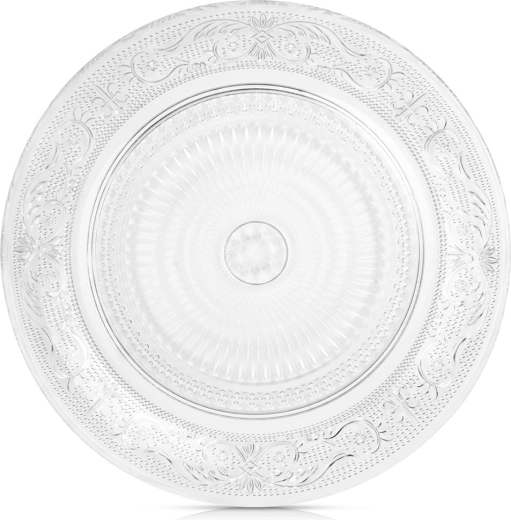 Sklenený dezertný tanier 18 cm