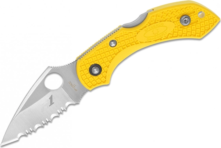 Spyderco Dragonfly 2 Salt ľahký zúbkovaný vreckový nôž