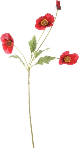 Umelý vlčí mak červený 58 cm