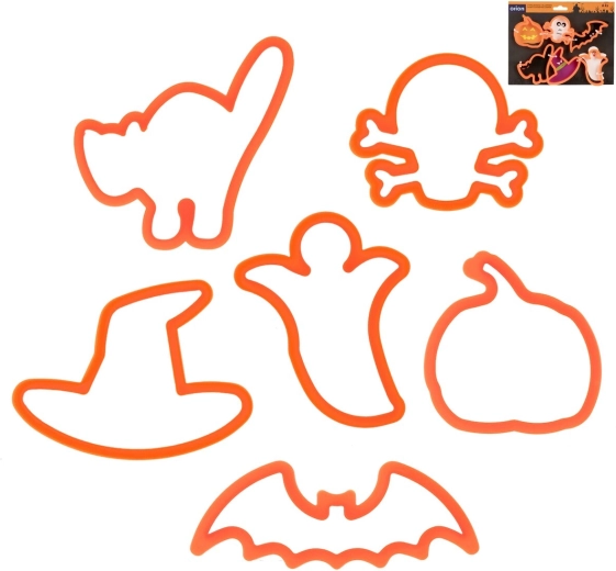 Orion halloweenové plastové vykrajovačky – 6 ks