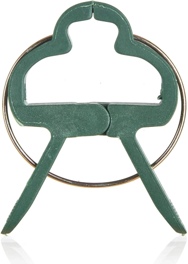 Klipy na viazanie rastlín 6 × 4,5 cm, plast, 15 ks