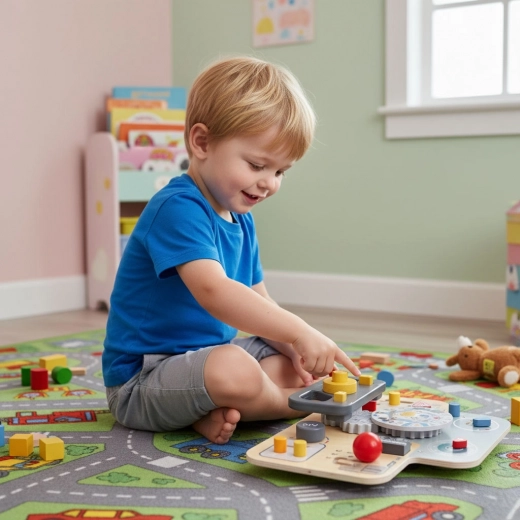 15 interaktívnych prvkov pre jemnú motoriku