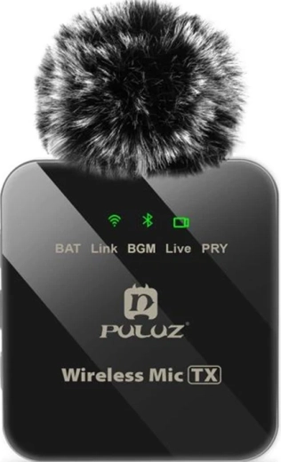 Puluz bezdrôtový klopový mikrofón s USB-C prijímačom - 1 kus