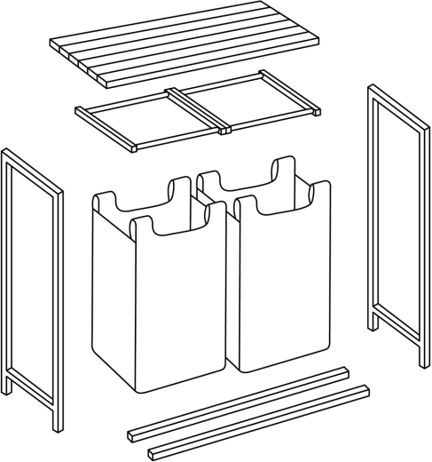 Vyberateľné vložky s ušami pre ľahký prenos