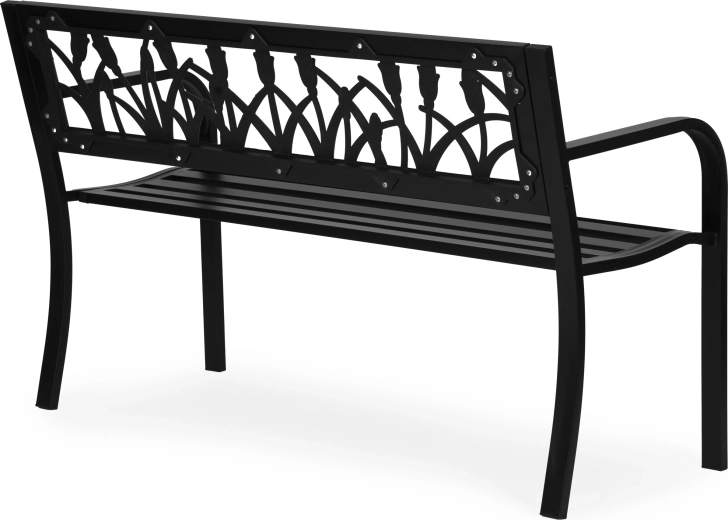 Dekoratívne operadlo s kvetinovým motívom