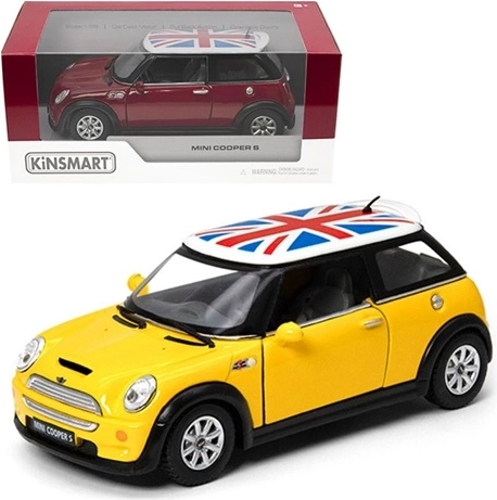 Samolepka pre MINI Cooper S s motívom britskej vlajky
