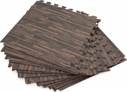 Piana podložky pod bazén drevený vzor 50x50cm 12 ks BESTWAY