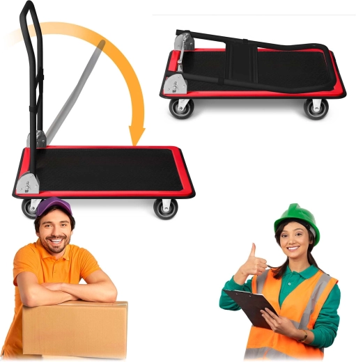 Skladacia rukoväť a jednoduché manévrovanie